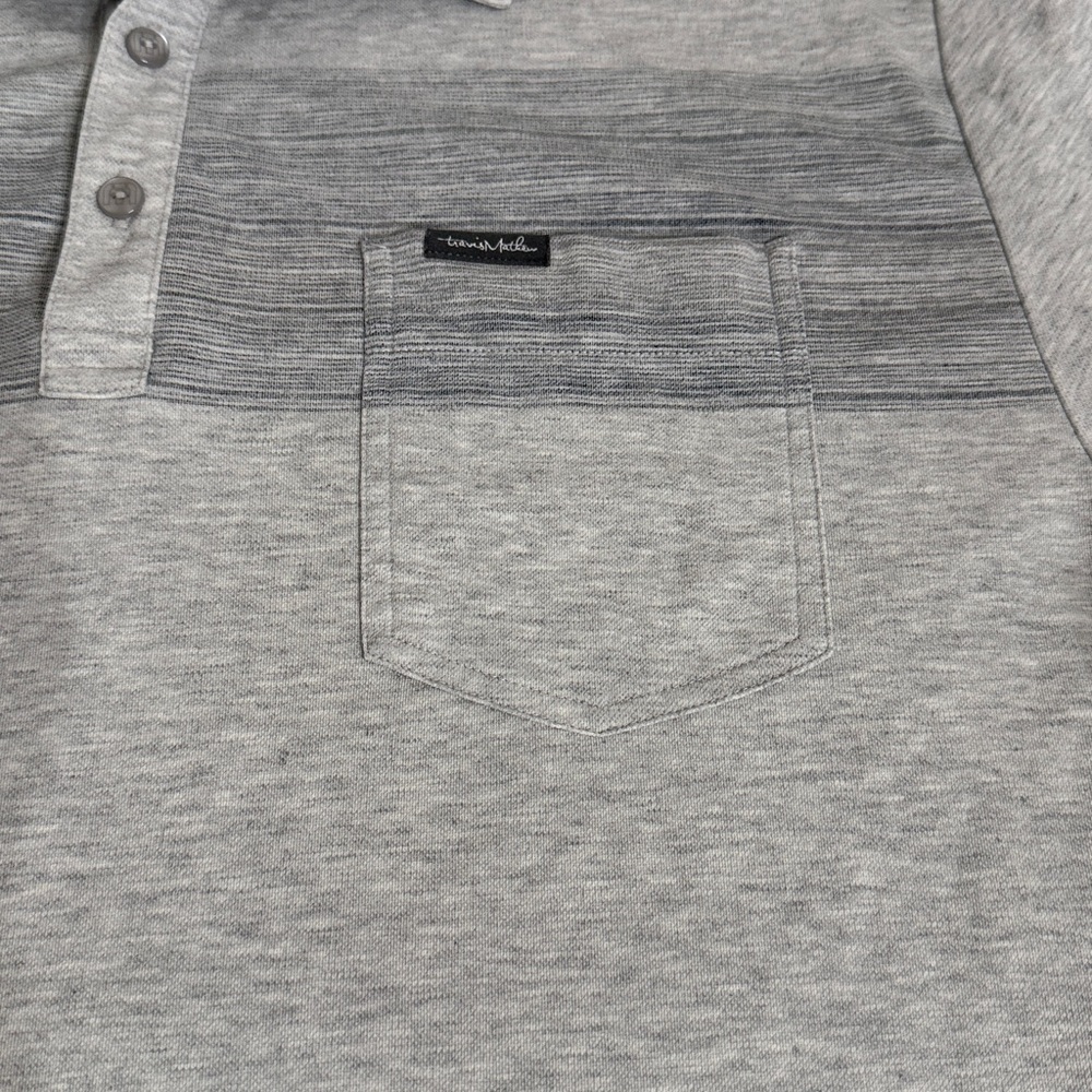 NEW TRAVIS MATHEW Polo Shirt Mens Extra Large Golf Performance Adult - Picture 3 of 11